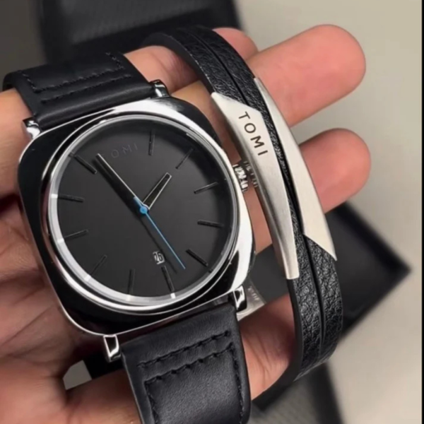 Tomi Black Business Class Watch