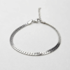 2MM Flattened Curb Bracelet