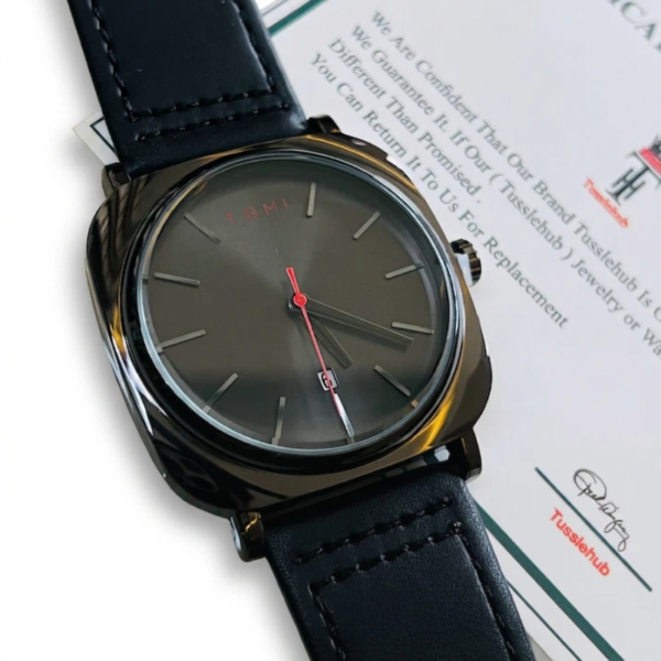 Tomi Black Business Class Watch