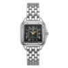 Silver & Black Meibin Santos Watch
