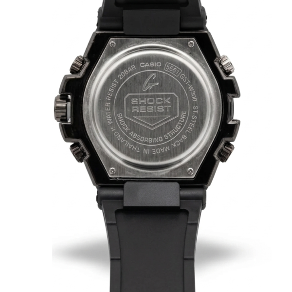 All-Black Metal G-Shock Sports Watch