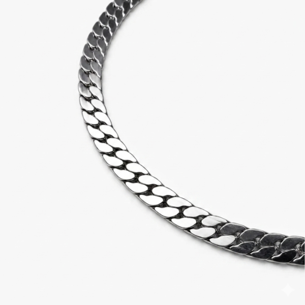 2MM Flattened Curb Bracelet